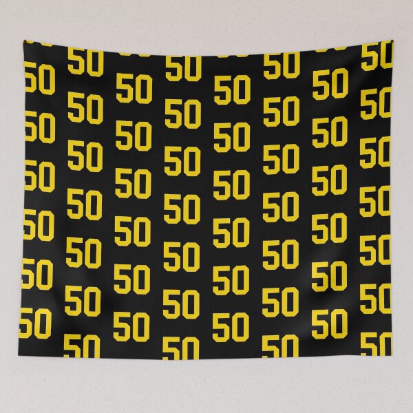 Item preview, Bold Yellow Sport Number 50 designed and sold by NECHSTORE.