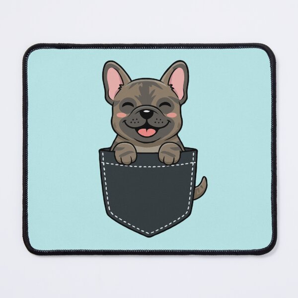 Item preview, French Bulldog Puppy in Pocket – Cute Cartoon Dog Lover designed and sold by The Real Life Symphony.