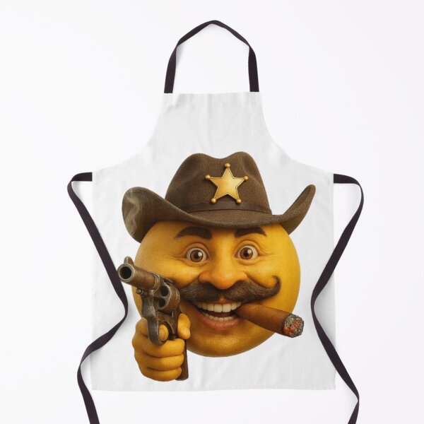 Item preview, The sheriff is always right, Sheriff, Smoking cowboy, Smoking sheriff, Cool cowboy, Cool sheriff, Smile, Typography, Smile, Face, He, She. designed and sold by 2012DreamVision.