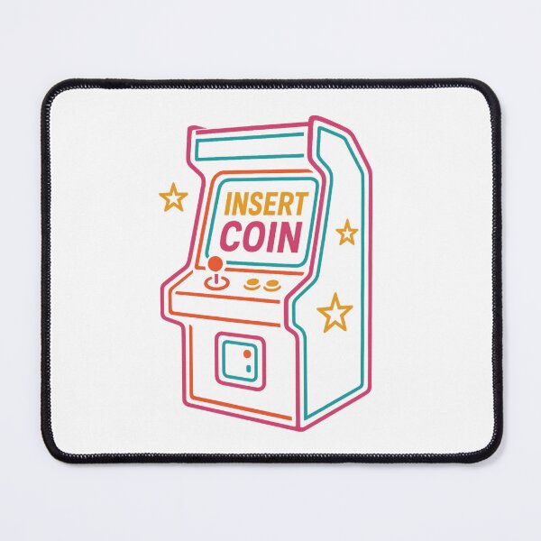 Item preview, Insert Coin Neon Arcade designed and sold by TinyDoodles.