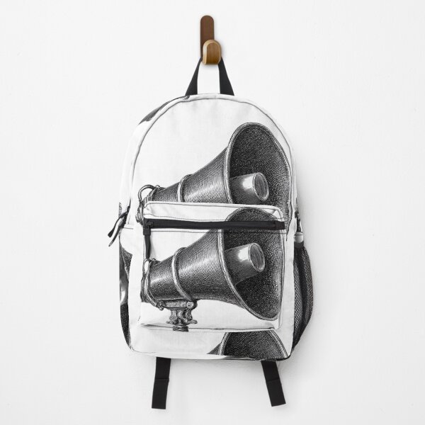 Item preview, DRAWING OF A RETRO MEGAPHONE designed and sold by infinitearte.