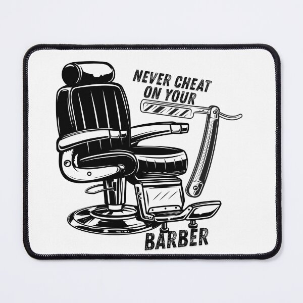 Item preview, Never Cheat On Your Barber - Barber Meme - Barber Shop - Barbers designed and sold by Egyptics.