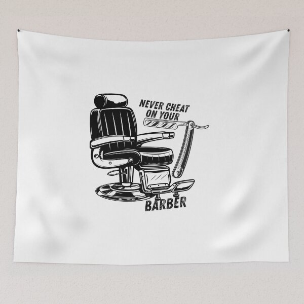 Item preview, Never Cheat On Your Barber - Barber Meme - Barber Shop - Barbers designed and sold by Egyptics.
