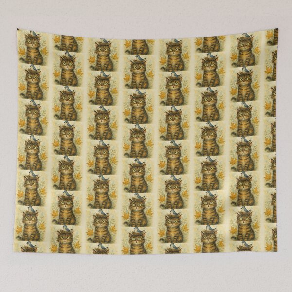 Item preview, Bird on cat designed and sold by Nicholes  Dream Visions.
