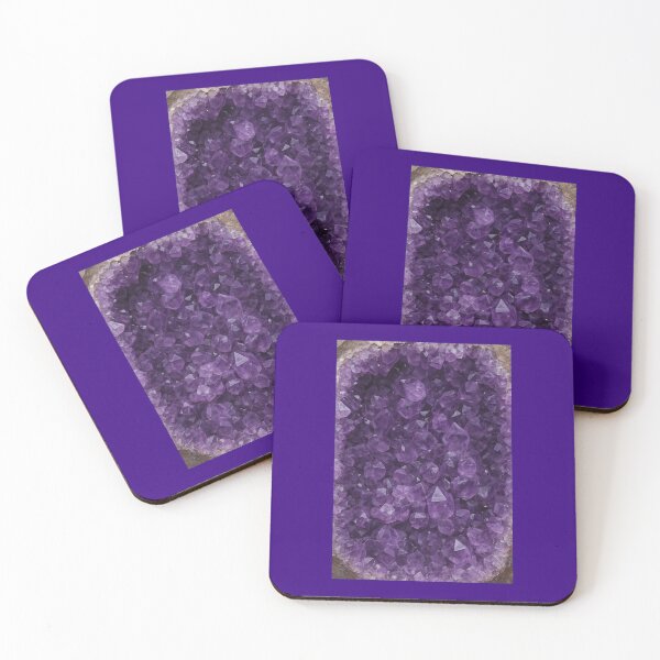 Item preview, Radiant Amethyst Geode – Sparkling Crystal designed and sold by PEACELOVERSART.