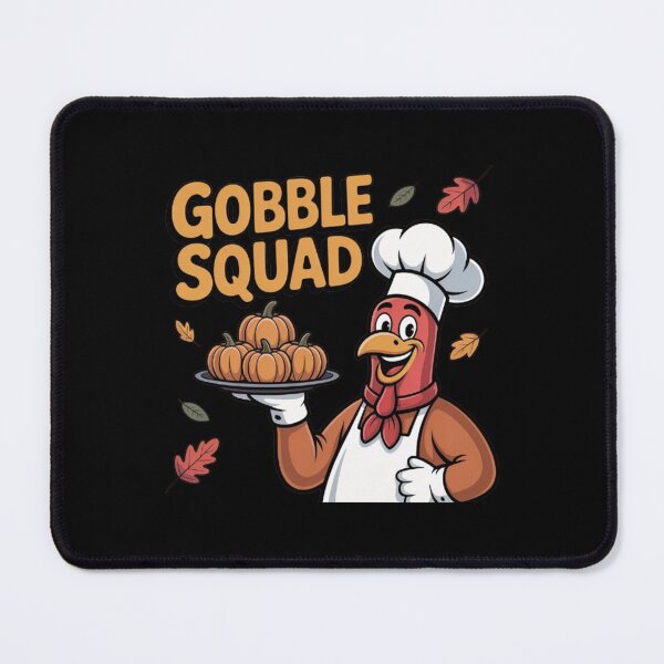 Item preview, Thanksgiving Cafeteria Worker Gobble Squad Turkey designed and sold by BHMARTS.