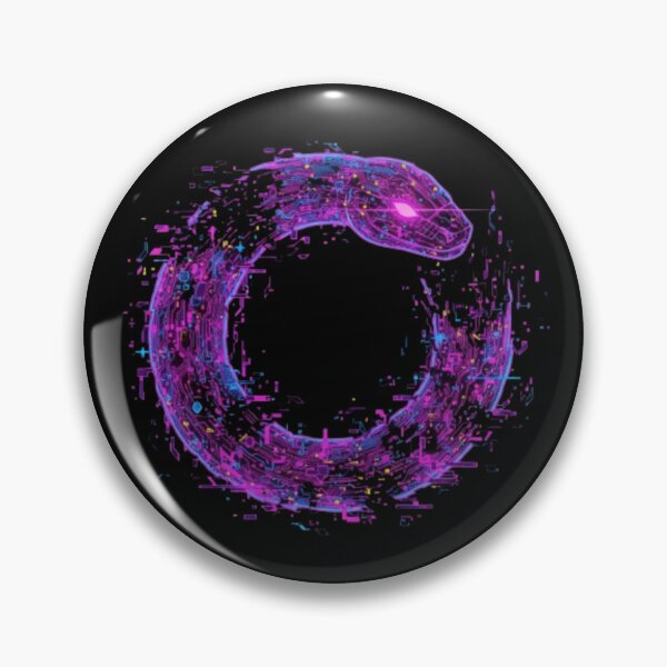 Item preview, Chrono-Serpent: Ouroboros Digital Loop designed and sold by trend-forge.