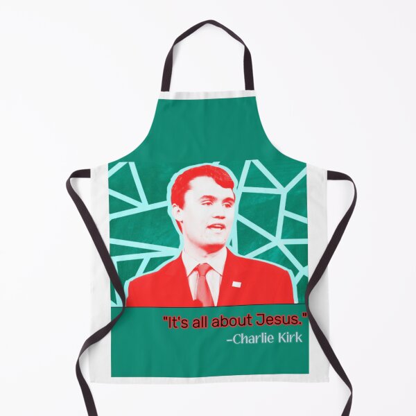 Item preview, Charlie Kirk: Neon Jesus Tribute Design designed and sold by FreeSpiritArt4U.