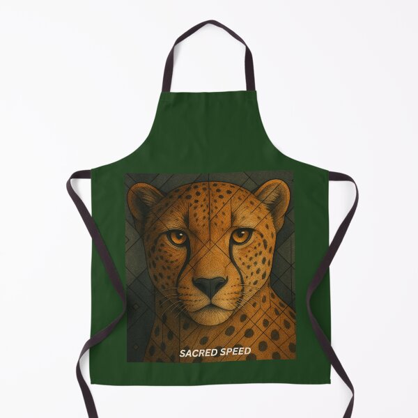 Item preview, Sacred Speed – Geometric Cheetah Art designed and sold by GeoWild Designs.