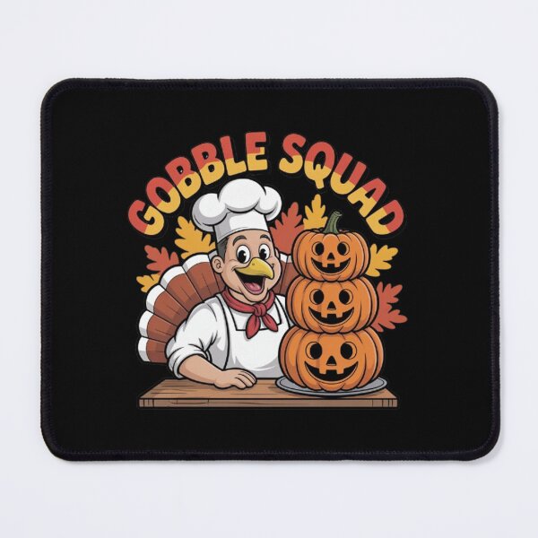 Item preview, Thanksgiving Cafeteria Worker Gobble Squad Turkey designed and sold by BHMARTS.