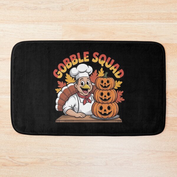 Item preview, Thanksgiving Cafeteria Worker Gobble Squad Turkey designed and sold by BHMARTS.