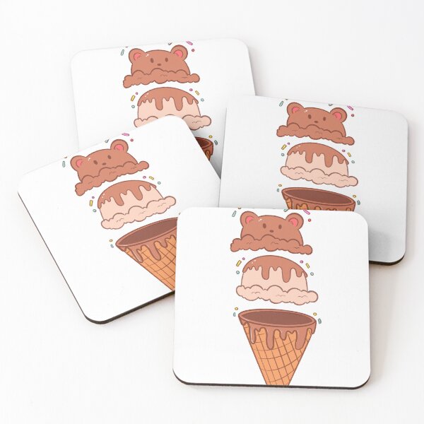 Item preview, Bear Ice Cream Stack designed and sold by starlit-art.