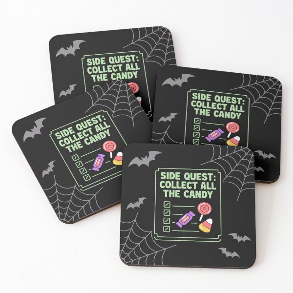 Item preview, Side Quest: collect all the candy, funny side quest ADHD gaming halloween designed and sold by NoetherSym.