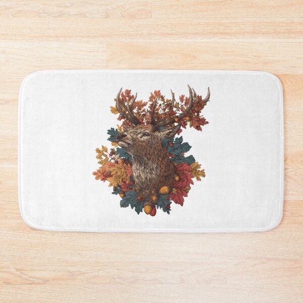 Item preview, Deer Autumn Head designed and sold by NicolasGlowArt.