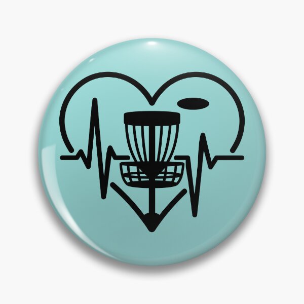 Item preview, Disc Golf Heartbeat EKG designed and sold by theartfulaspie.