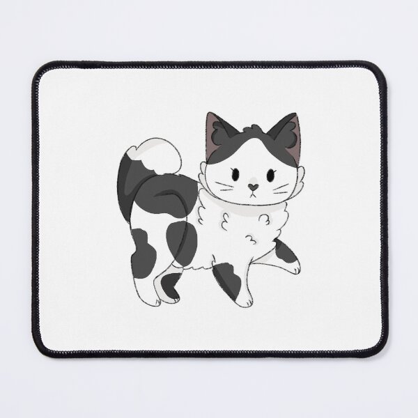 Item preview, Harlequin Cow Cat Kawaii Illustration designed and sold by casserolepets.