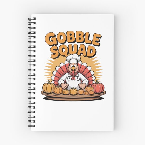Item preview, Thanksgiving Cafeteria Worker Gobble Squad Turkey designed and sold by BHMARTS.