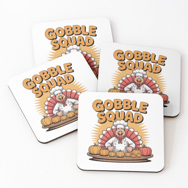 Item preview, Thanksgiving Cafeteria Worker Gobble Squad Turkey designed and sold by BHMARTS.