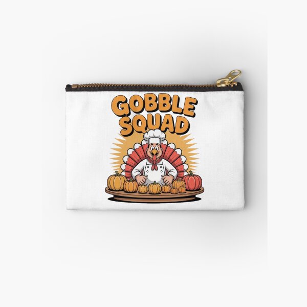 Item preview, Thanksgiving Cafeteria Worker Gobble Squad Turkey designed and sold by BHMARTS.