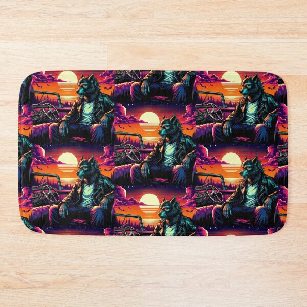 Item preview, Wolfman sunset watching  designed and sold by Dogandesighn.