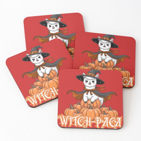 Item preview, Cute Witch Alpaca Halloween Design – Witch-Paca designed and sold by PeteLawliiet.