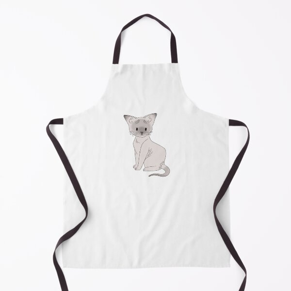 Item preview, Grey Hairless Sphinx Cat Kawaii Illustration designed and sold by casserolepets.