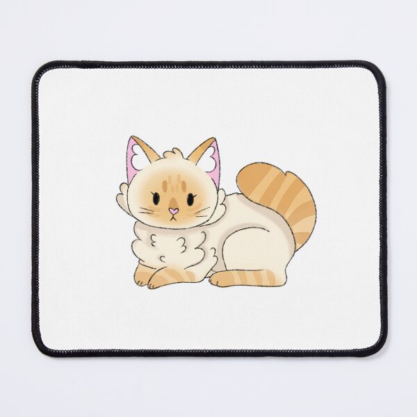 Item preview, Flame Lynx Point Cat Kawaii Illustration  designed and sold by casserolepets.