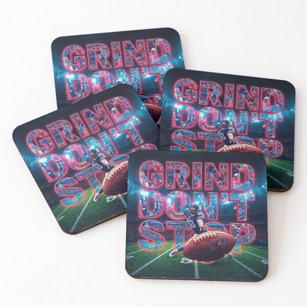 Item preview, Grind Don't Stop | Men's and Women's NFL Sports Graphic T-Shirt designed and sold by StickerArt Shop.