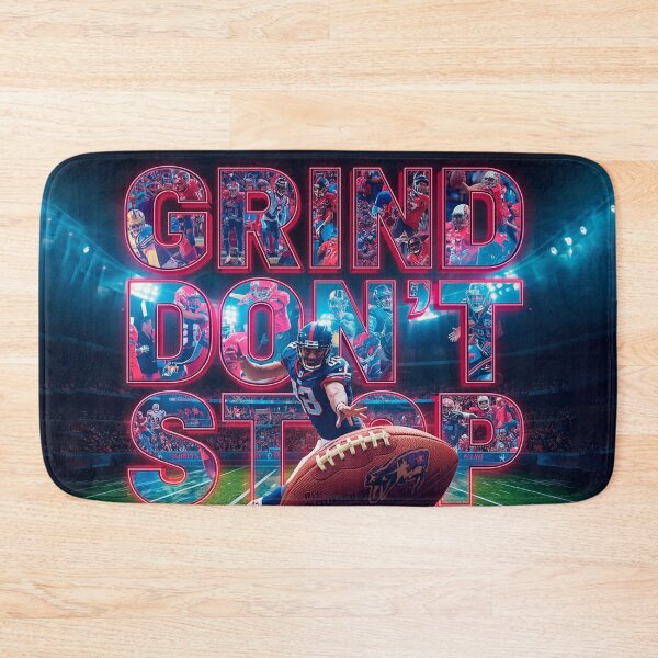 Item preview, Grind Don't Stop | Men's and Women's NFL Sports Graphic T-Shirt designed and sold by StickerArt Shop.