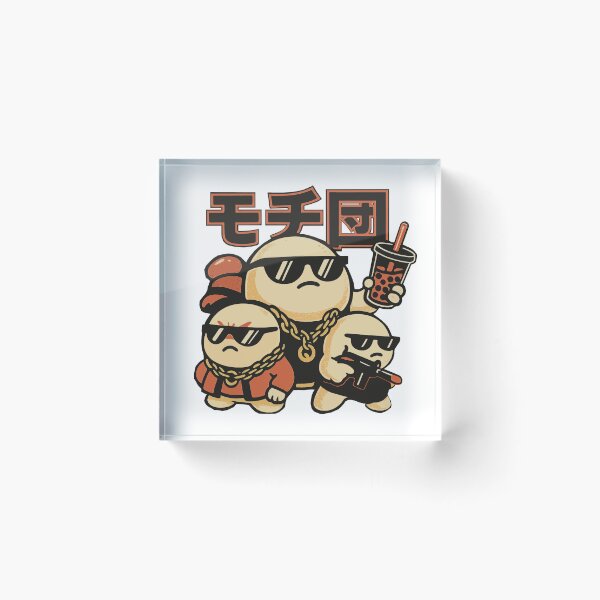 Item preview, Dumpling Gang - Korean Mochi Squad Gangster Food designed and sold by Alchemy Ink.