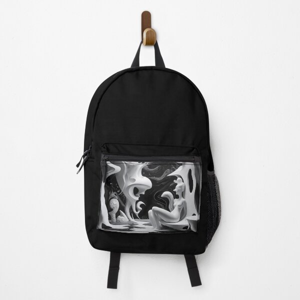 Item preview, Black and White Surreal Abstract Vision designed and sold by ShadeScapeArt.