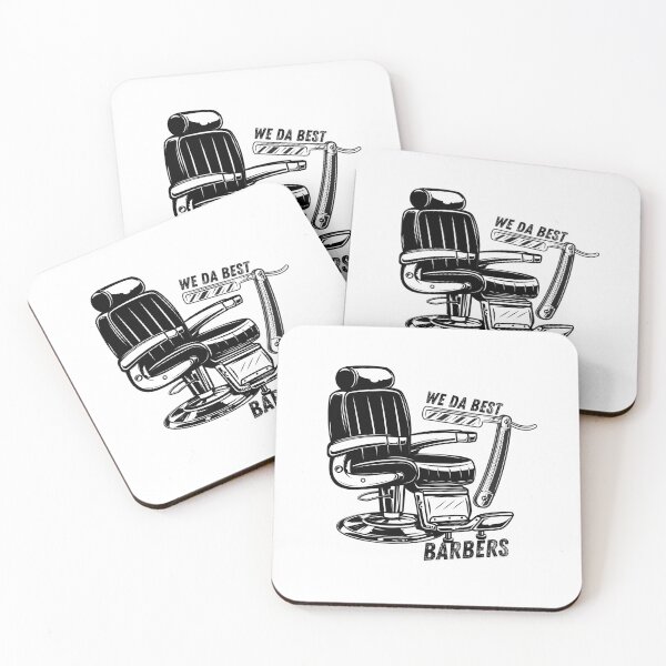 Item preview, We Da Best Barbers - Barber Meme - Barber Shop designed and sold by Egyptics.