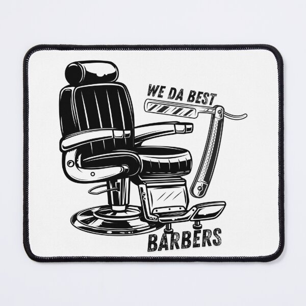 Item preview, We Da Best Barbers - Barber Meme - Barber Shop designed and sold by Egyptics.