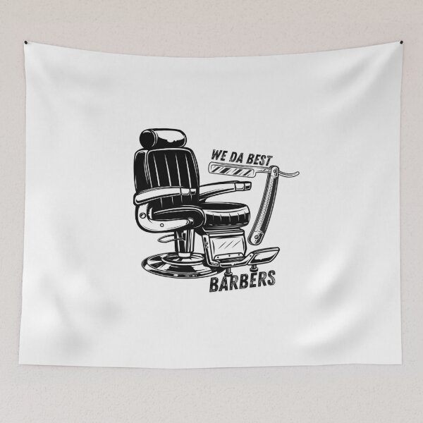 Item preview, We Da Best Barbers - Barber Meme - Barber Shop designed and sold by Egyptics.