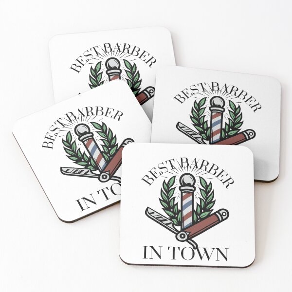 Item preview, Best Barber In Town - Barber Appreciation - Barber Shop designed and sold by Egyptics.
