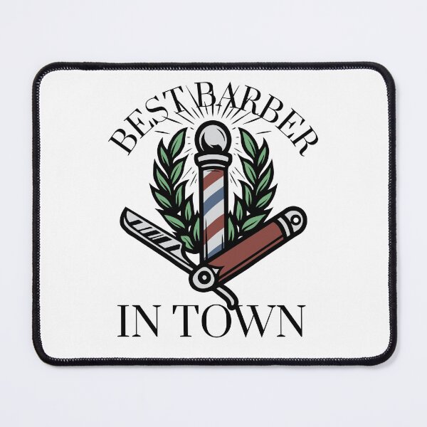 Item preview, Best Barber In Town - Barber Appreciation - Barber Shop designed and sold by Egyptics.