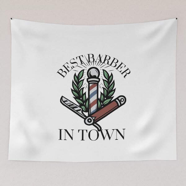 Item preview, Best Barber In Town - Barber Appreciation - Barber Shop designed and sold by Egyptics.