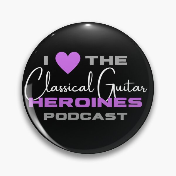 Item preview, I Heart the Classical Guitar Heroines Podcast designed and sold by Classical Guitar Heroines.