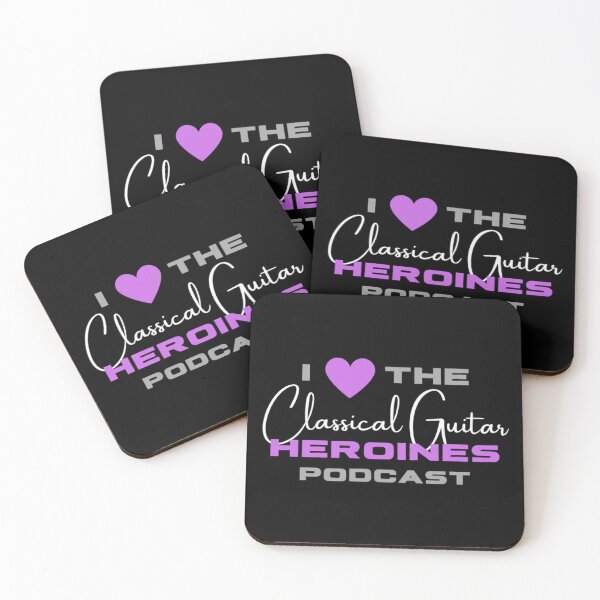 Item preview, I Heart the Classical Guitar Heroines Podcast designed and sold by Classical Guitar Heroines.