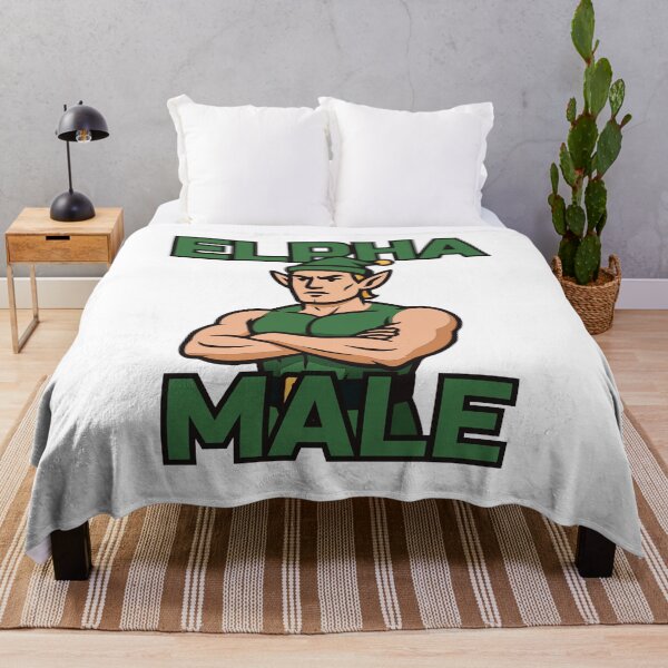Item preview, Elpha Male Christmas Elf Alpha Parody designed and sold by UNK-Fatigues.