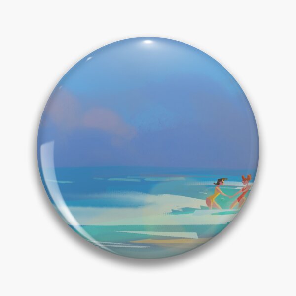 Item preview, Girls at the Beach designed and sold by tinyholls.