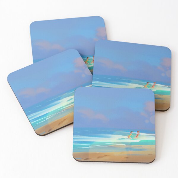 Item preview, Girls at the Beach designed and sold by tinyholls.