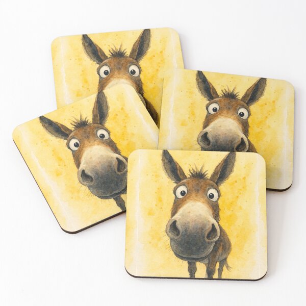 Item preview, Gorgeous Donkey ‘ ANY CaRRoTS? ' BY SHiRLeY MacARTHuR designed and sold by Shirley MacArthur Art.