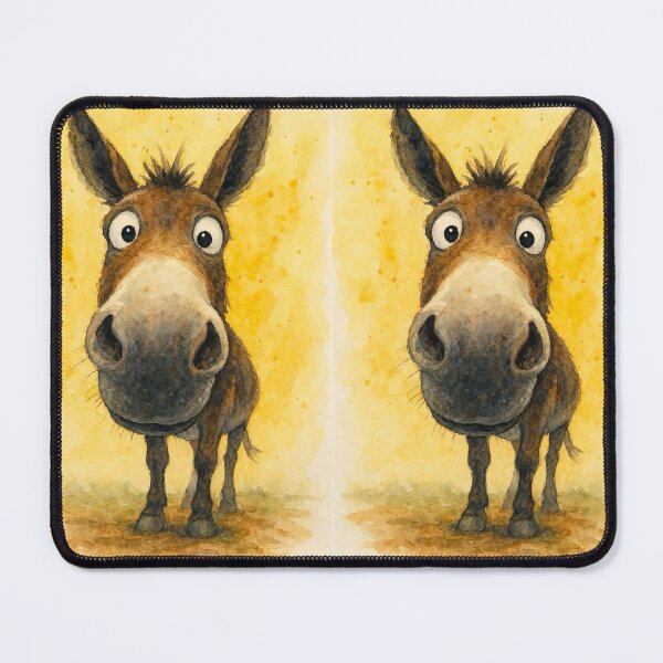 Item preview, Gorgeous Donkey ‘ ANY CaRRoTS? ' BY SHiRLeY MacARTHuR designed and sold by Shirley MacArthur Art.