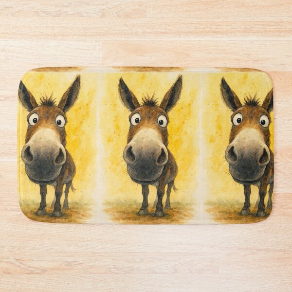 Item preview, Gorgeous Donkey ‘ ANY CaRRoTS? ' BY SHiRLeY MacARTHuR designed and sold by Shirley MacArthur Art.