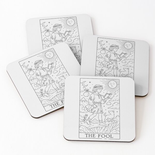 Item preview, The Fool – Literary Illustration of the Beginning of a Journey designed and sold by Luz M. Oroño.
