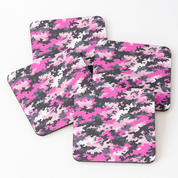Item preview, Pink And White Camouflage Pattern designed and sold by Mark Cannon.