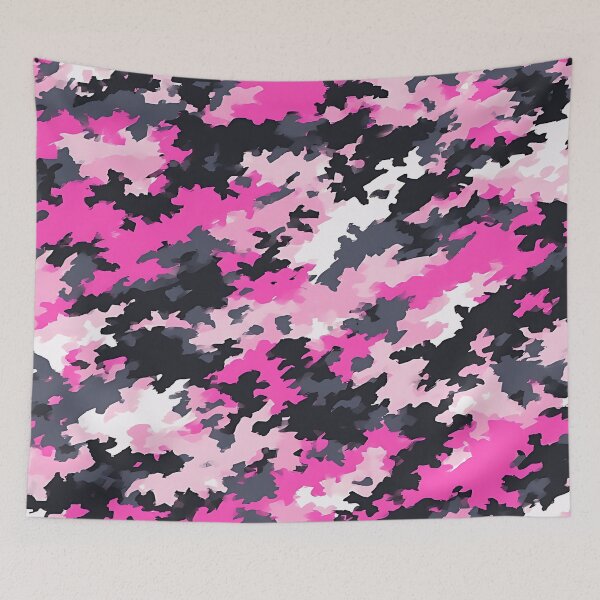 Item preview, Pink And White Camouflage Pattern designed and sold by Mark Cannon.