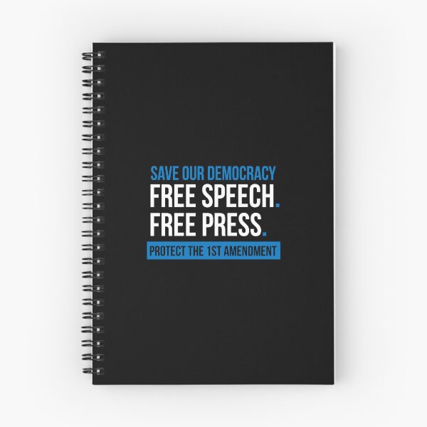 Item preview, Save Our Democracy - Free Speech designed and sold by jitterfly.