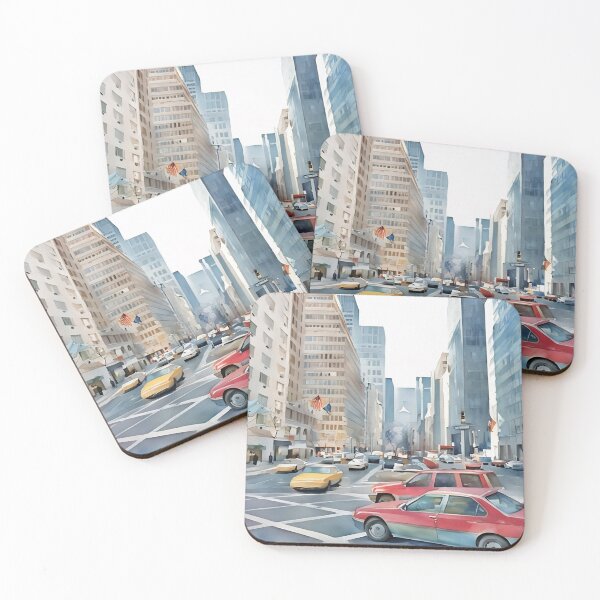 Item preview, Park Avenue Panorama designed and sold by RCWatercolours.